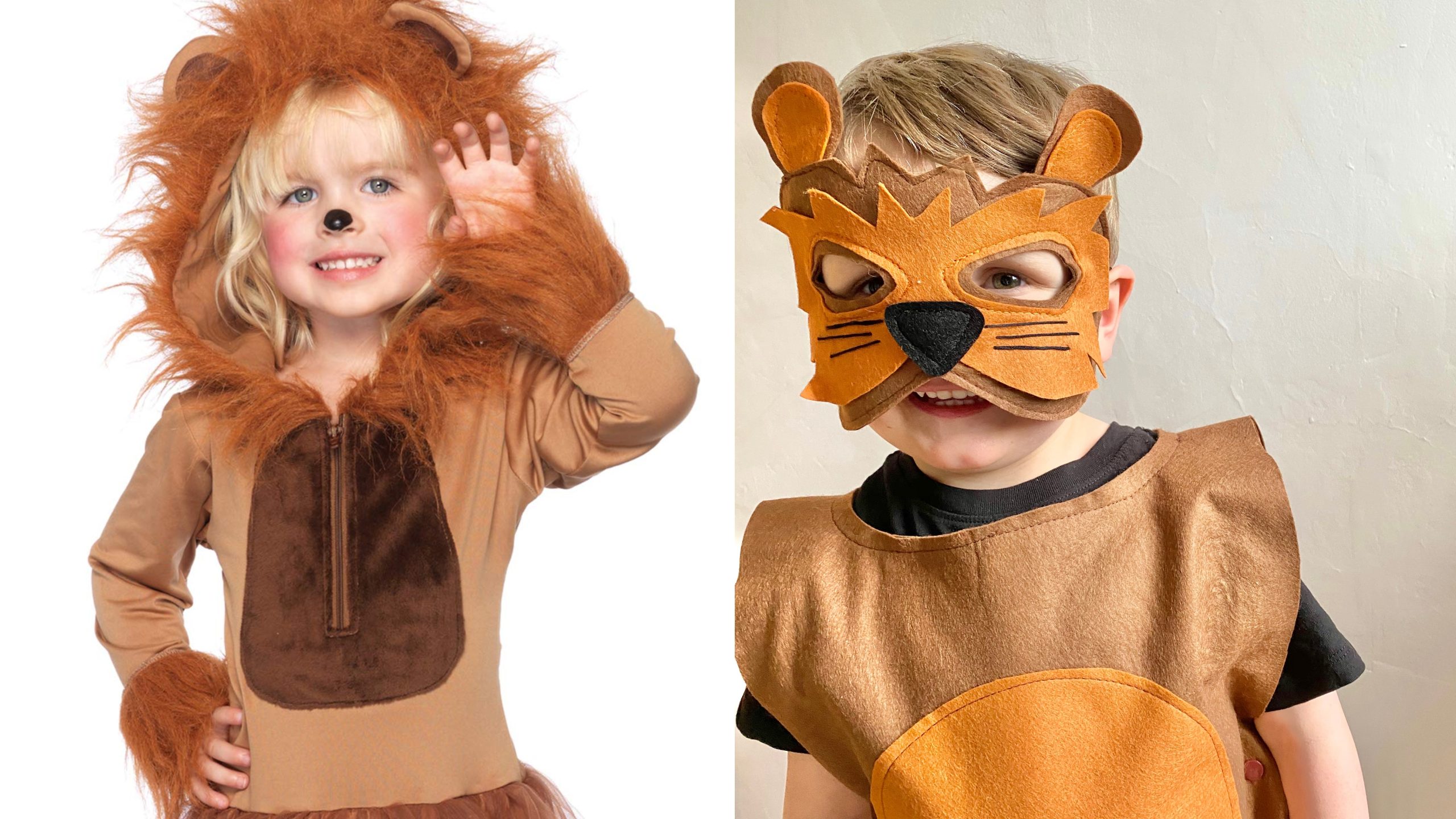 Kids lion costume