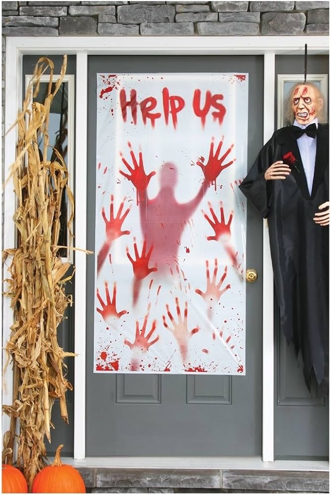 halloween door decorating contest