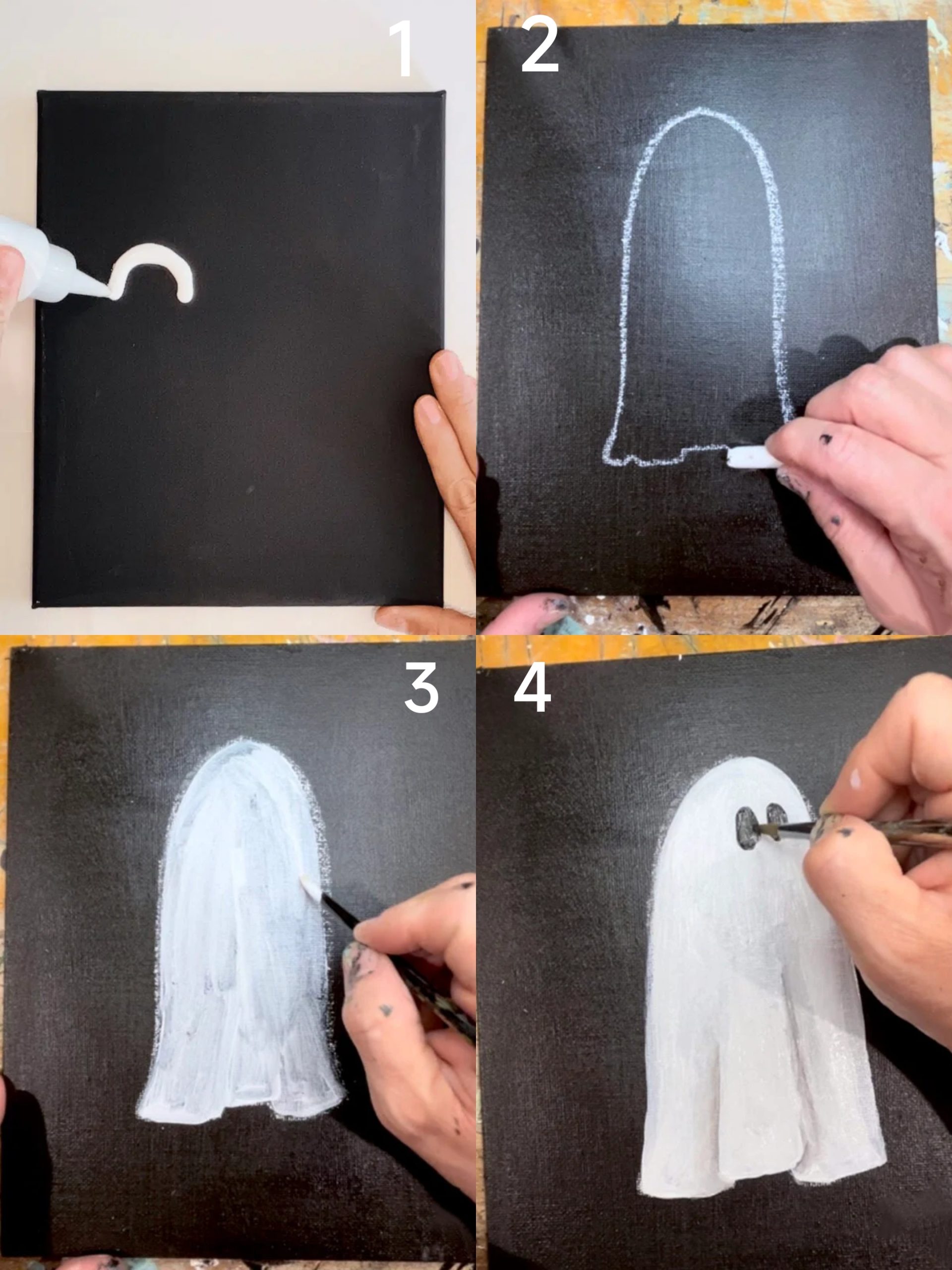 halloween painting ideas