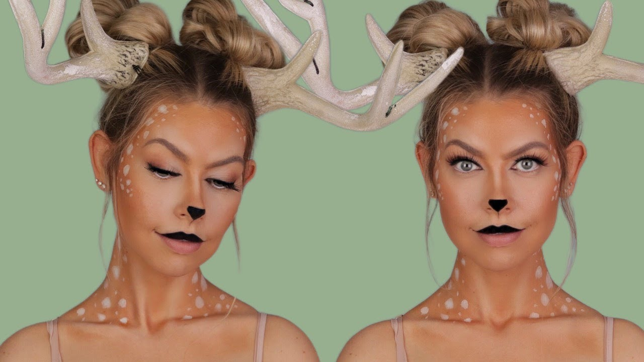 deer makeup halloween