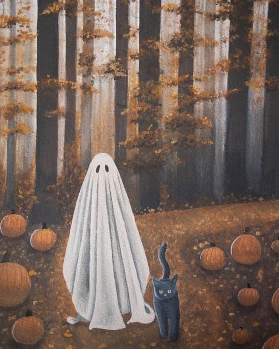 halloween painting ideas