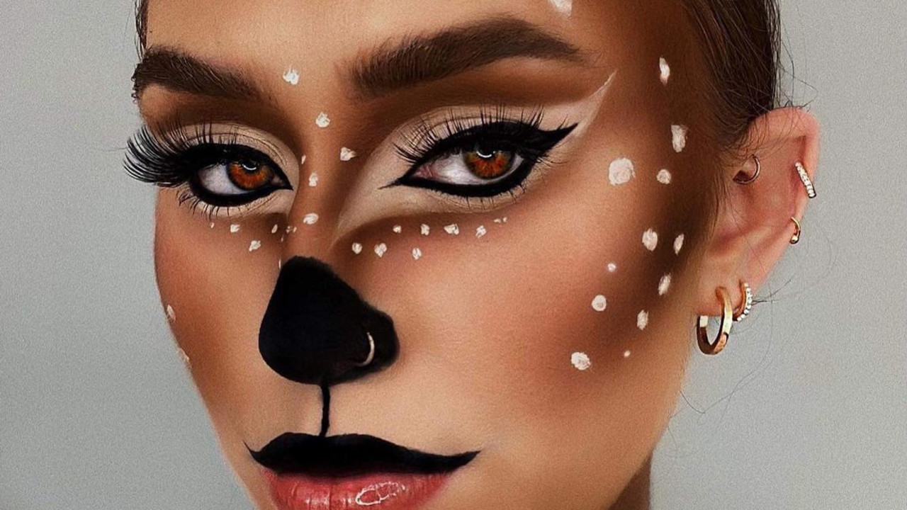 deer makeup halloween