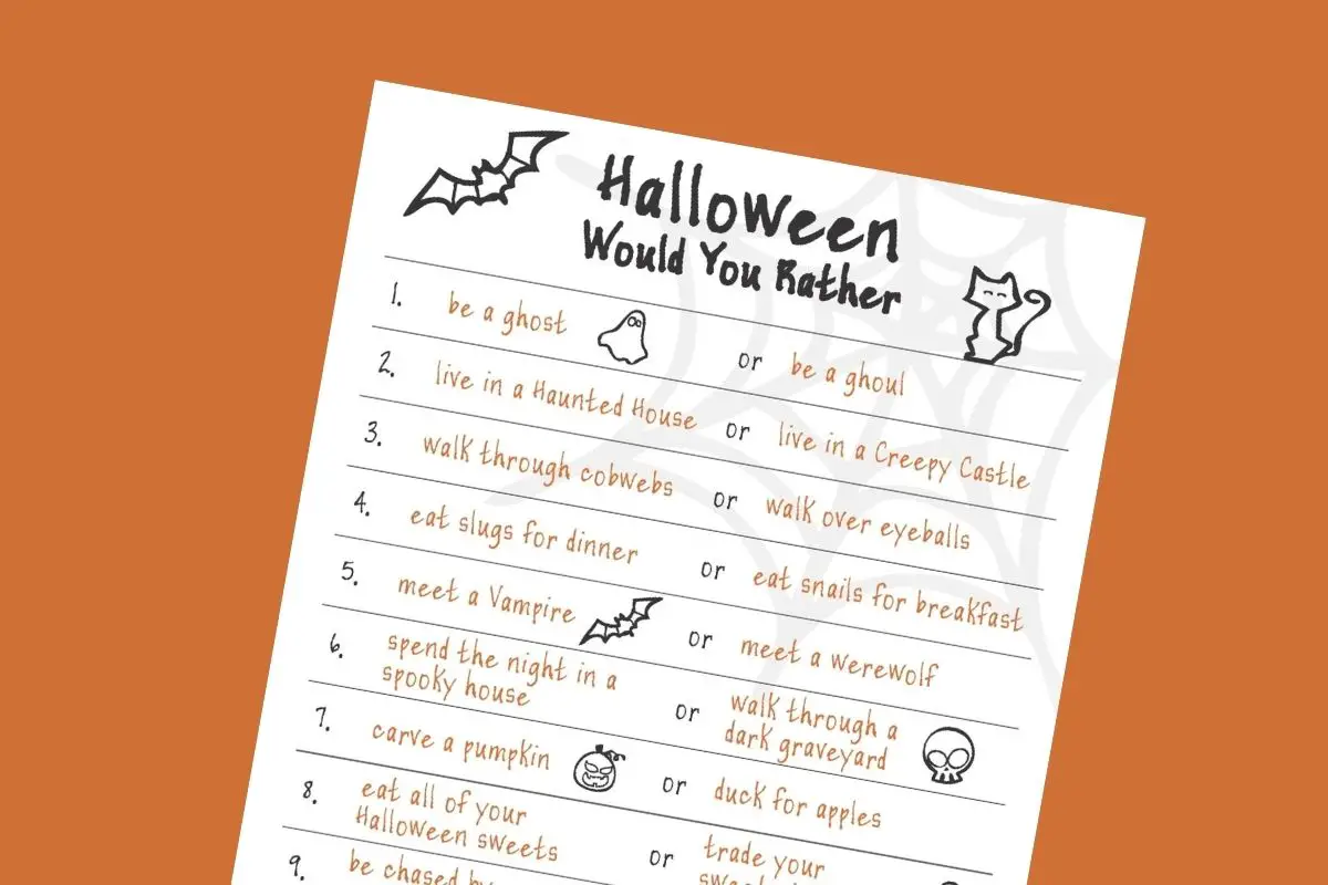 would you rather halloween
