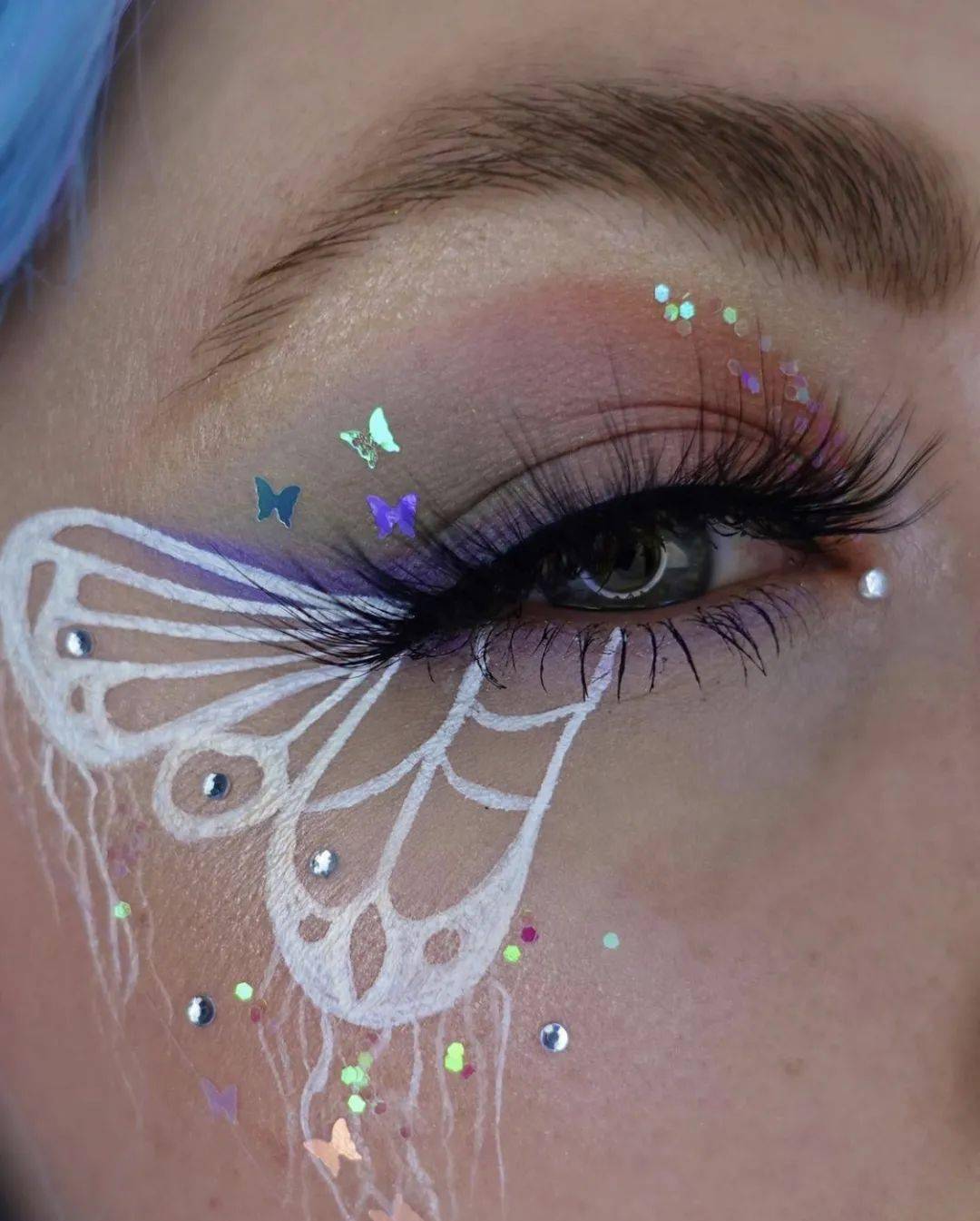 butterfly makeup