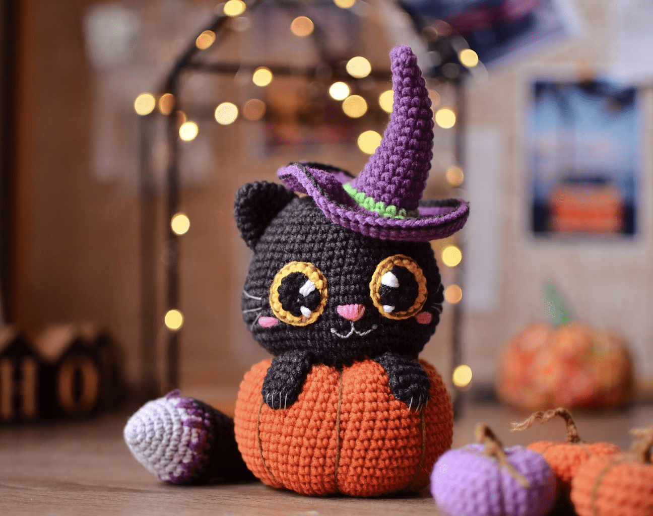 crochet halloween decoration