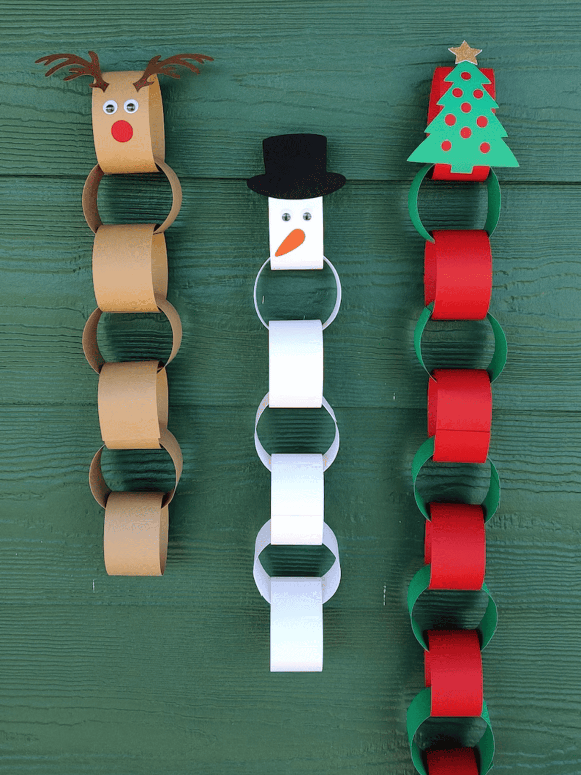 parent gifts for christmas preschool Christmas Count Down Paper Chain