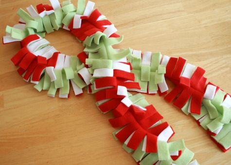 christmas gift ideas for preschool students from teacher Christmas Fleece Scarves