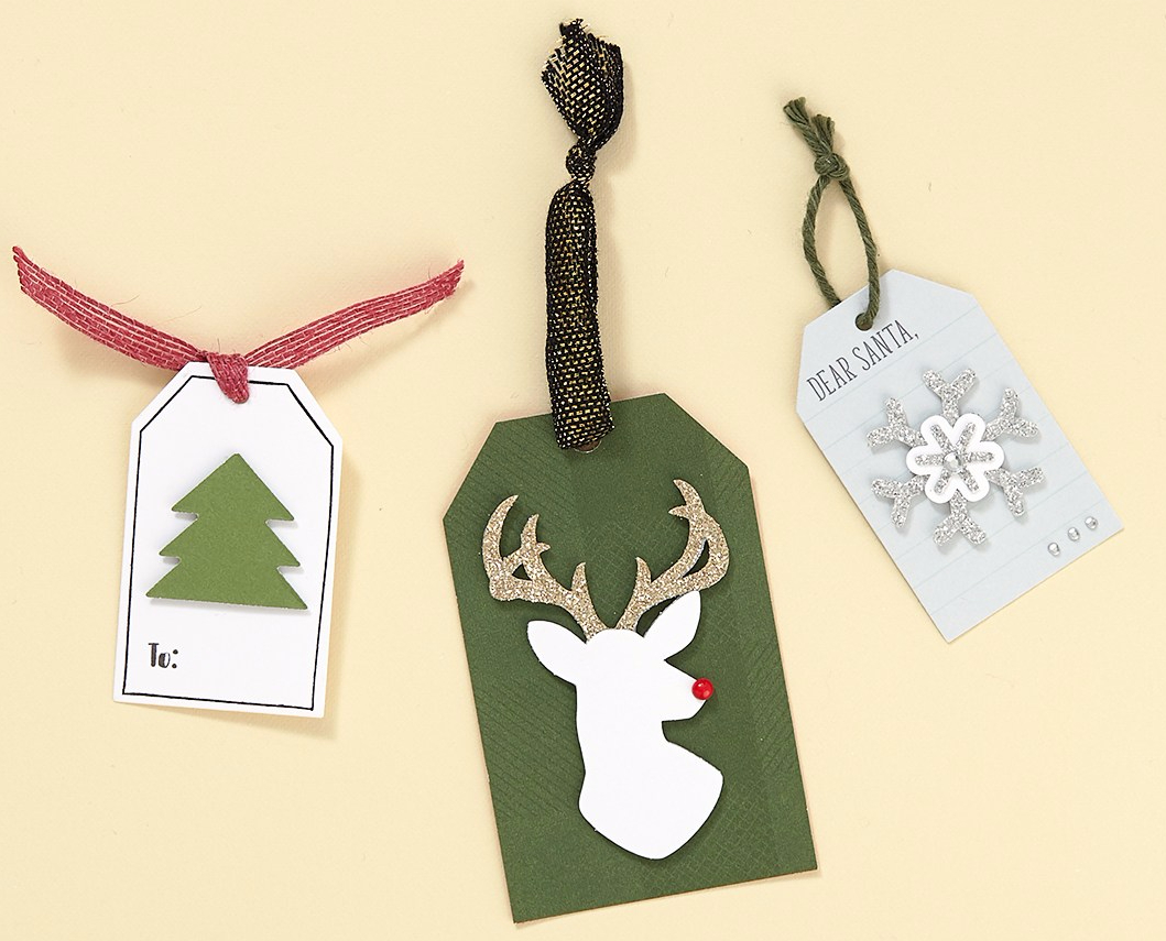 elegant christmas gift tags