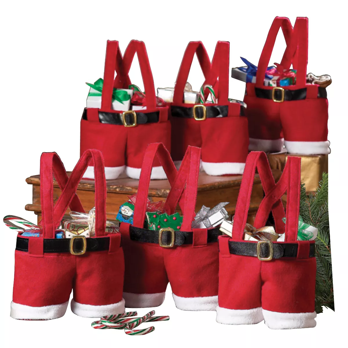Santa Overalls Bag
