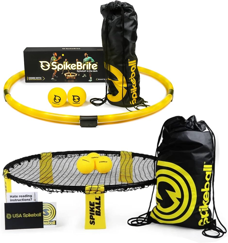 Spikeball 3 Ball Original Roundnet Game Set