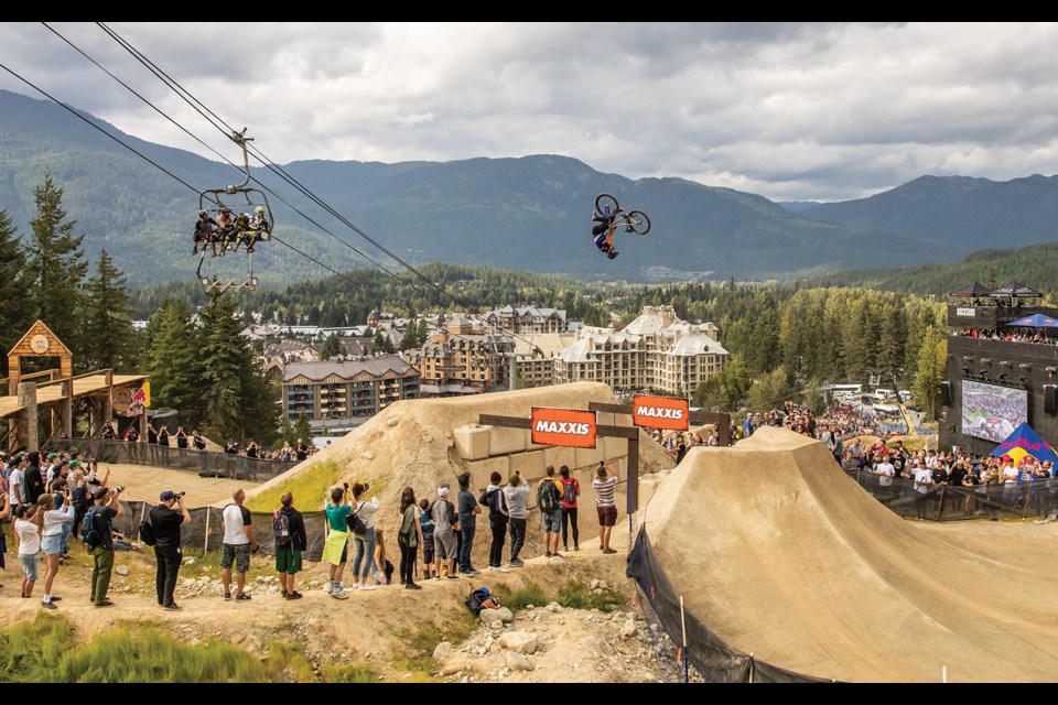Experience Thrilling Adventure at Whistler Bike Park插图