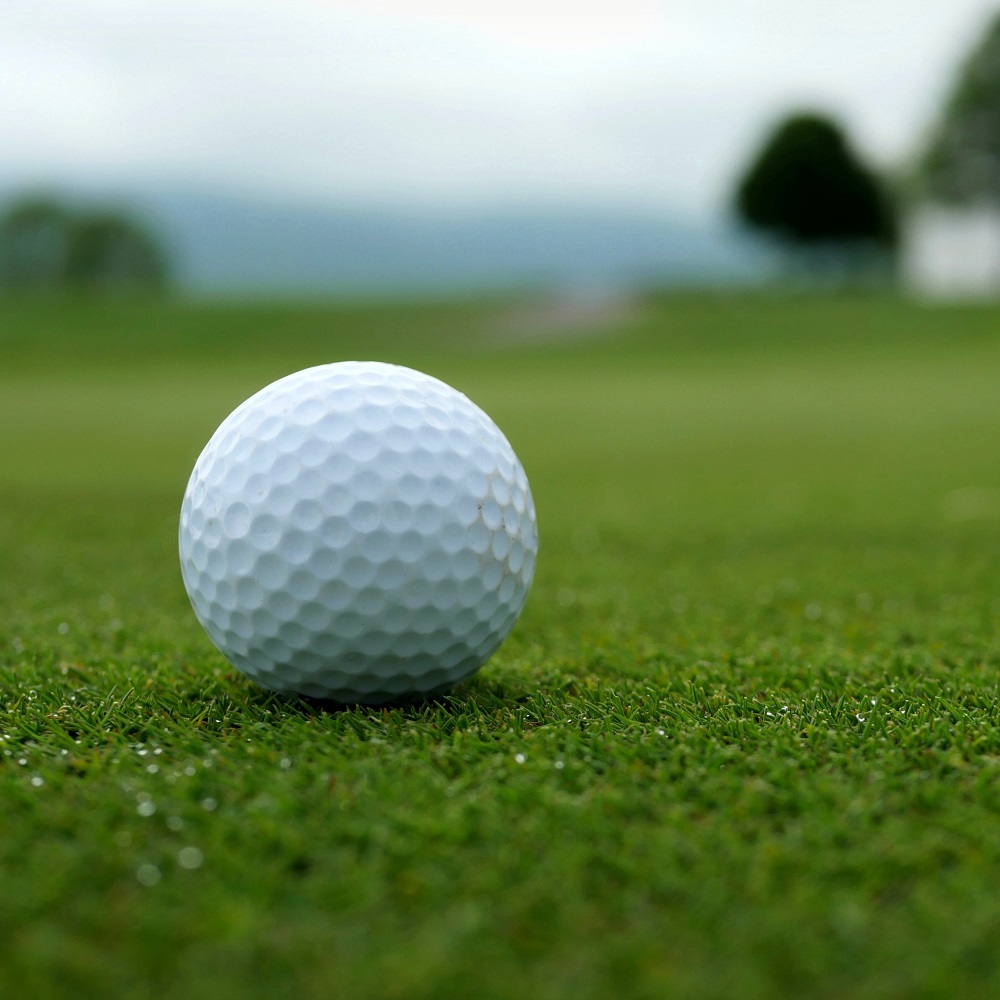 dimples on a golf ball