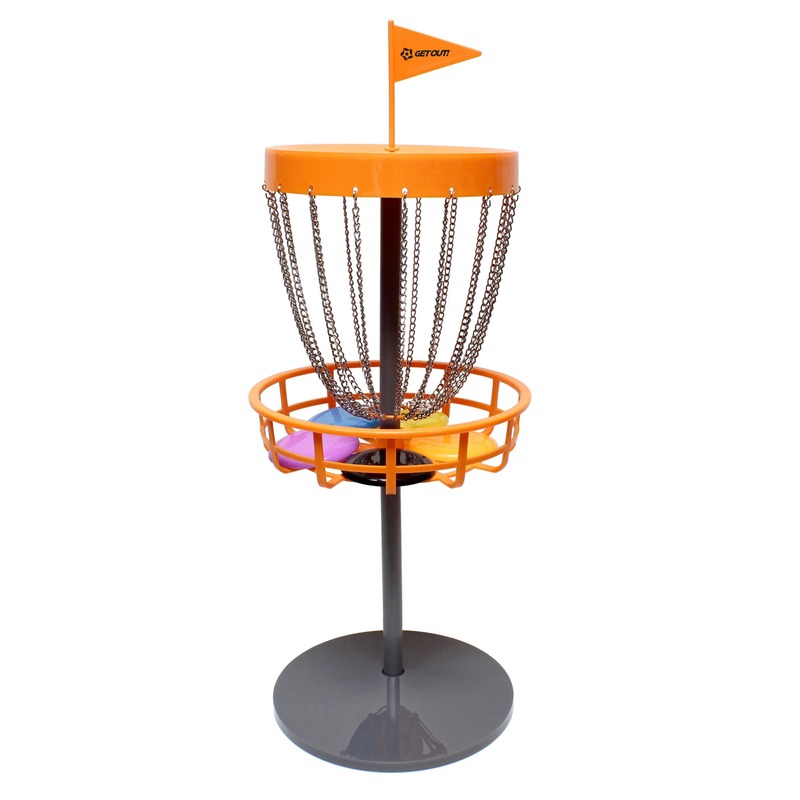 Frisbee golf basket