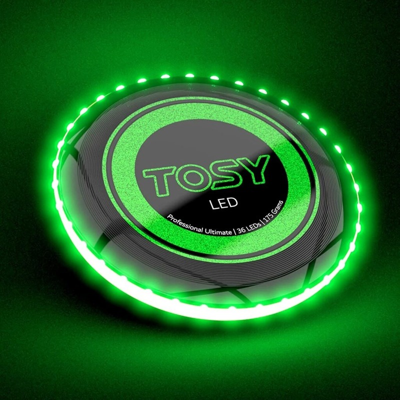 Glow in the dark frisbee