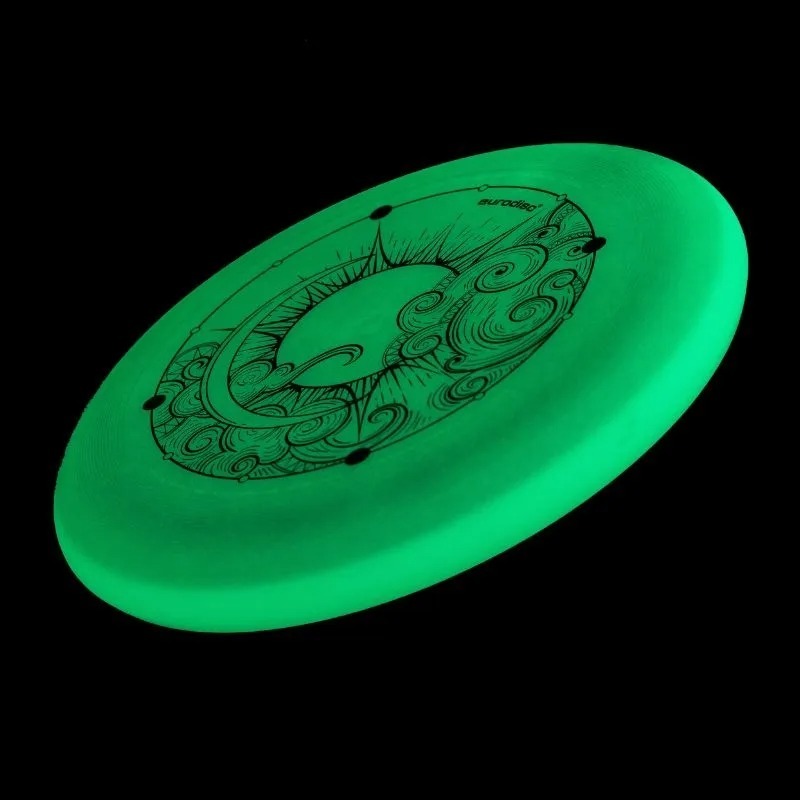 Glow in the dark frisbee