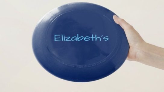 Personalized frisbee