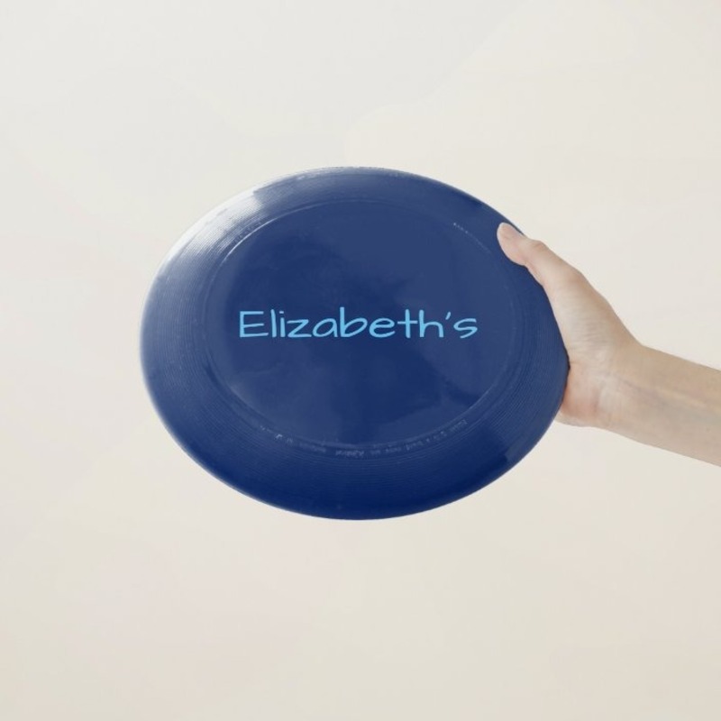 Personalized frisbee